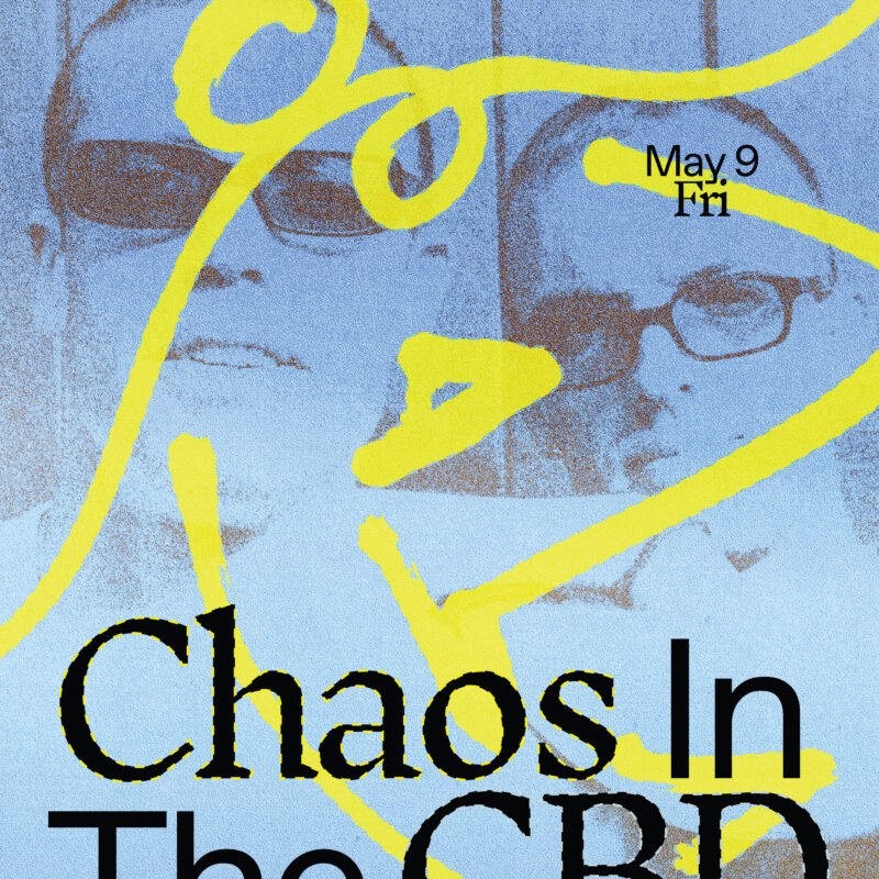 Chaos In The CBD Poster
